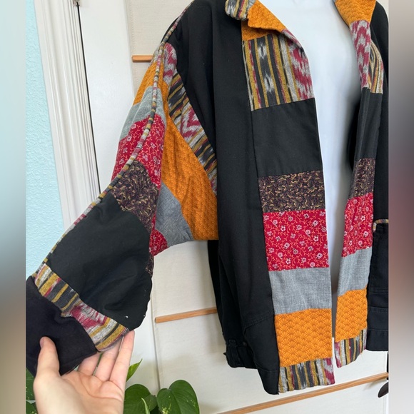 Vintage patchwork puffer jacket - Picture 2 of 9